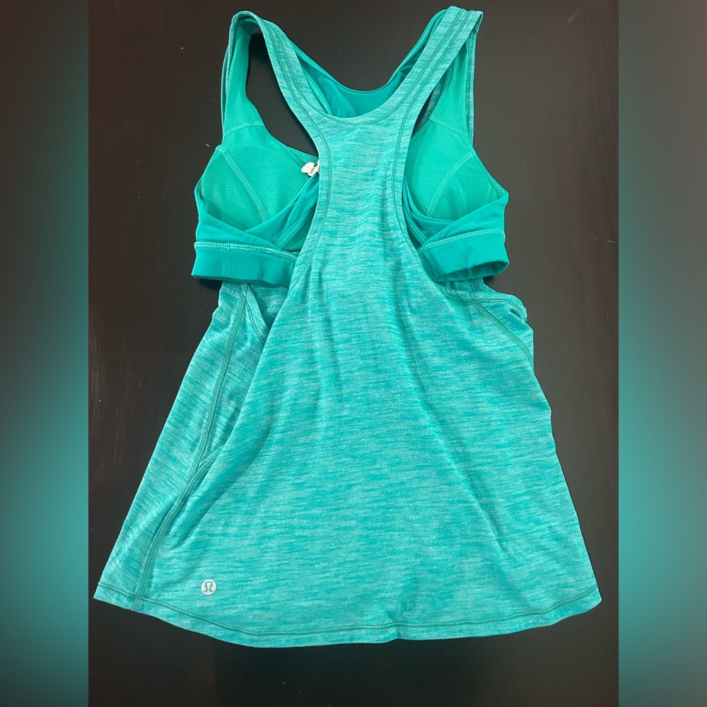 Lululemon built in bra tank top